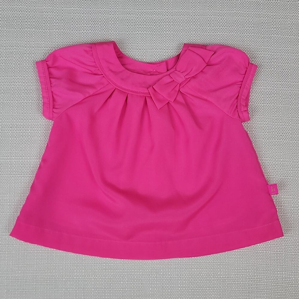 Baker by Ted Baker hot‎ pink a-line top 0-3M
